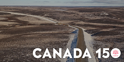 Inuvik Tuktoyaktuk Highway construction