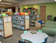 interior of library