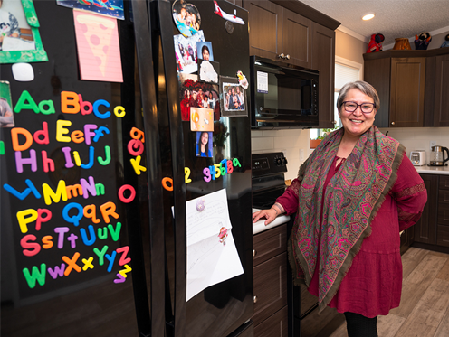 Single mother finds supportive community, builds a new home in Canada's North