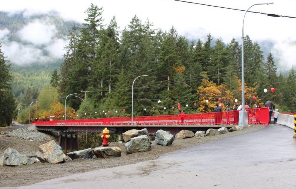 Sugarloaf Bridge, Zeballos, British Columbia