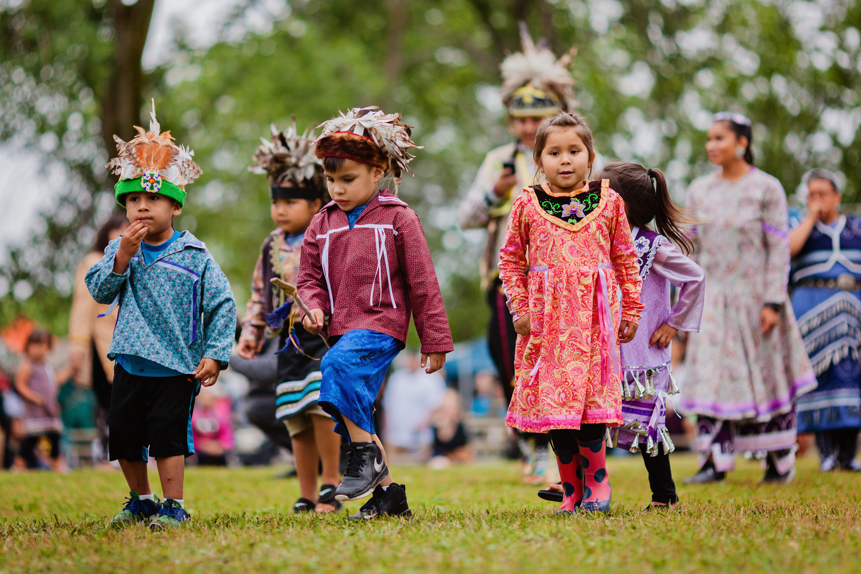 Children dancing