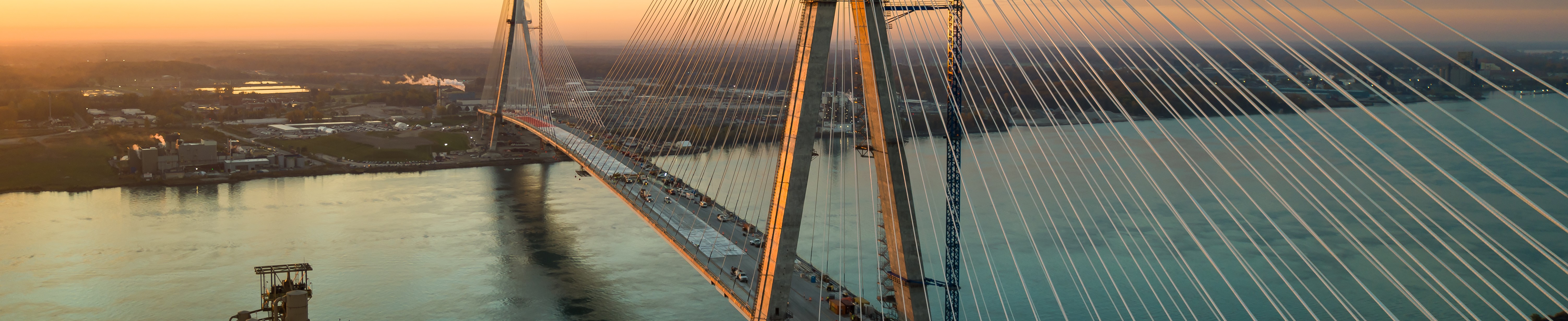 The Gordie Howe International Bridge Project banner