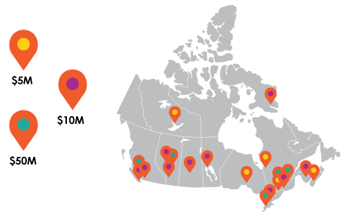 Map of Finalists