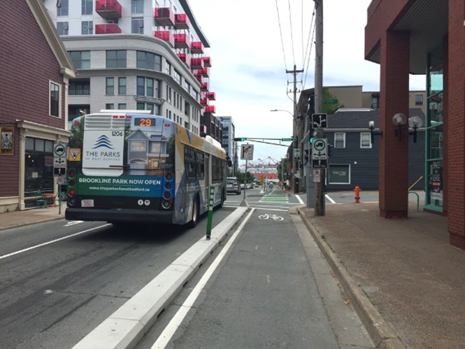 image of All-Ages-And-Abilities Bikeway, Halifax, Nova Scotia